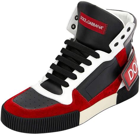 dolce gabbana mens tennis shoes|dolce gabbana high top sneakers.